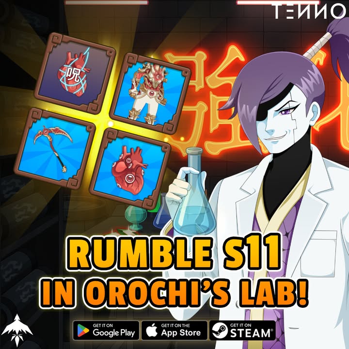 Orochi's Lab Season 11 Rumble Upgrades Guide - Tenno Ultimate Ninja RPG Wiki