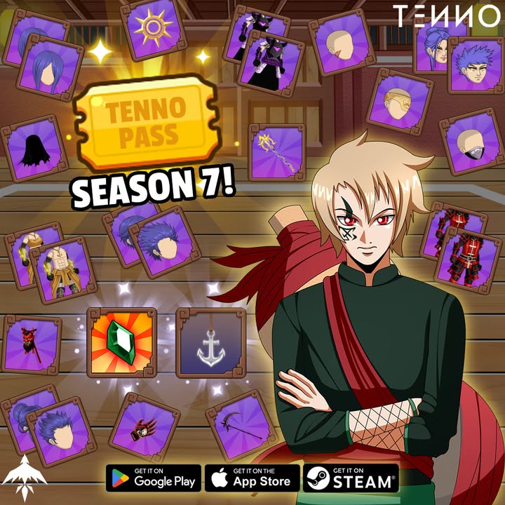 Tenno Pass Season 7 Rewards and Progression - Tenno Ultimate Ninja RPG Wiki