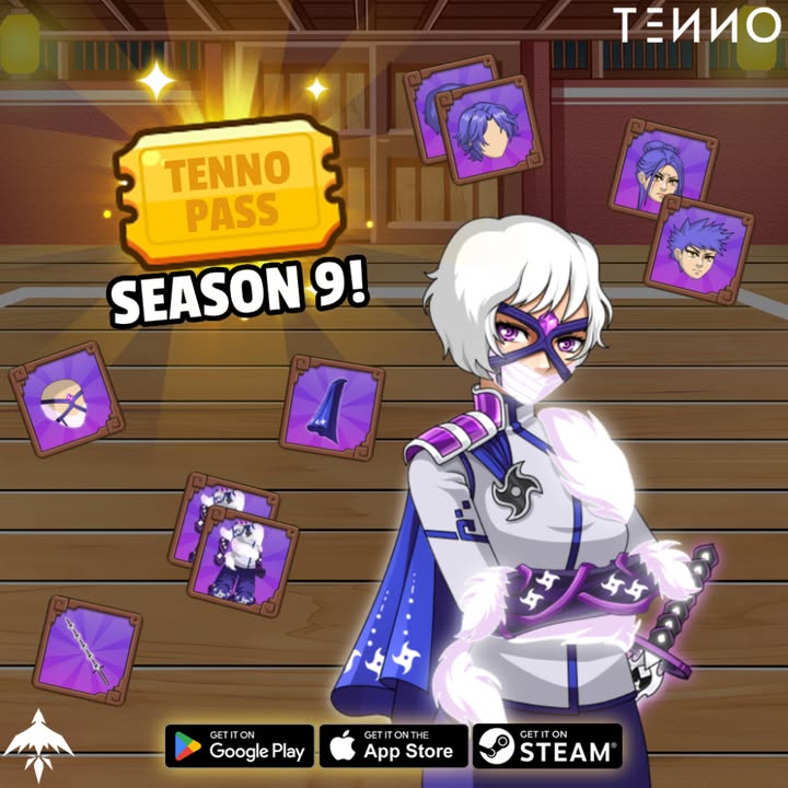 Tenno Pass Season 9: Free Rewards and Progress Guide - Tenno Ultimate Ninja RPG Wiki