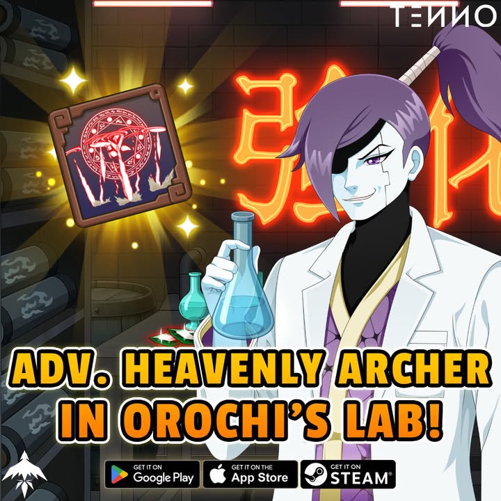 Season 8 Tenno Pass Jutsu Added to Orochi's Lab - Tenno Ultimate Ninja RPG Wiki