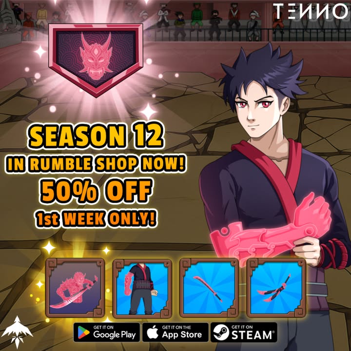 Rumble Shop Season 12 Rewards and Discount - Tenno Ultimate Ninja RPG Wiki