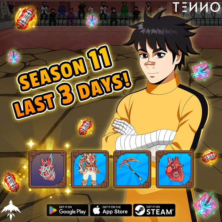 Rumble Season 11 Ending and Leaderboard Push - Tenno Ultimate Ninja RPG Wiki