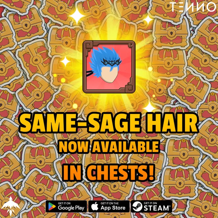Same-sage Hair – Shark‑Inspired Cosmetic in Tenno Chest - Tenno Ultimate Ninja RPG Wiki