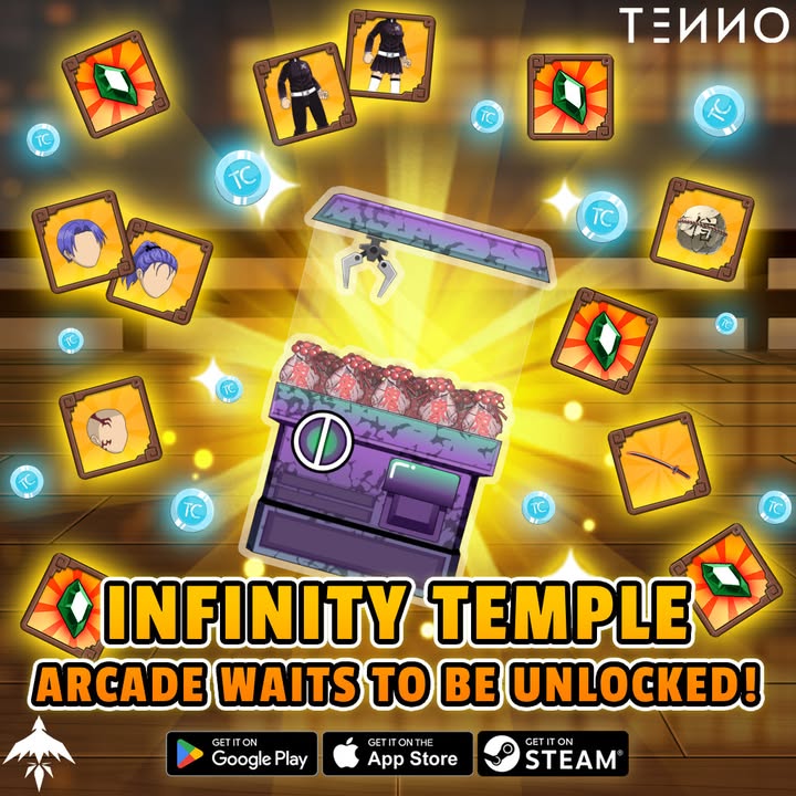 Infinity Temple Arcade Event Guide 2025 - Tenno Ultimate Ninja RPG Wiki