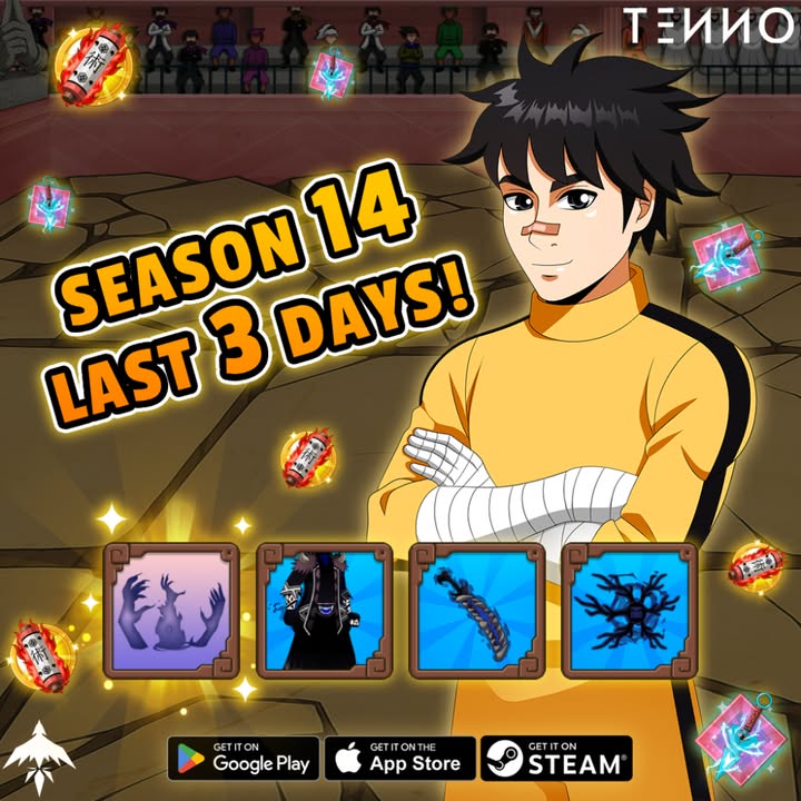 Final Countdown: Rumble Season 14 Ends in 3 Days - Tenno Ultimate Ninja RPG Wiki