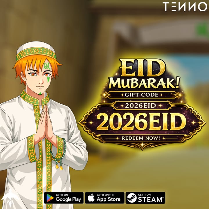 Eid Gift Code 2026EID – How to Redeem and Use Your Tenno Reward - Tenno Ultimate Ninja RPG Wiki