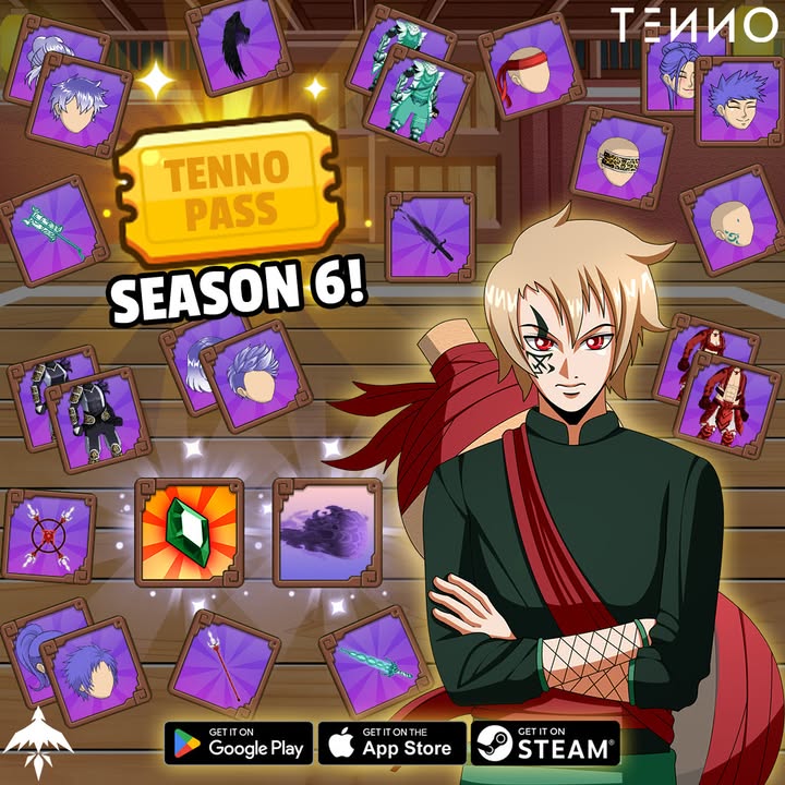 Tenno Pass Season 6 – Complete Rewards, Jutsu & Claim Guide - Tenno Ultimate Ninja RPG Wiki