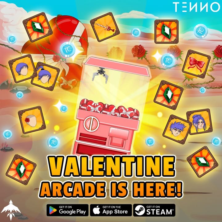 Valentine Arcade Event – Daily Free Spin & Rewards Guide - Tenno Ultimate Ninja RPG Wiki