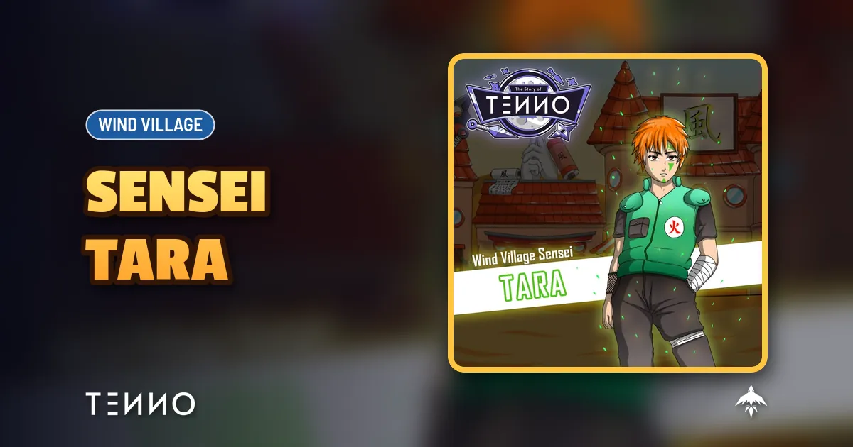 Wind Village Sensei Tara – Tenno’s Fastest Ninja & Wind Master - Tenno Ultimate Ninja RPG Wiki