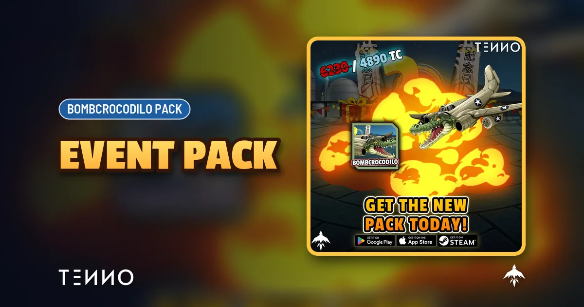 BombCrocodilo Pack – Boost Your 2nd Anniversary Play - Tenno Ultimate Ninja RPG Wiki