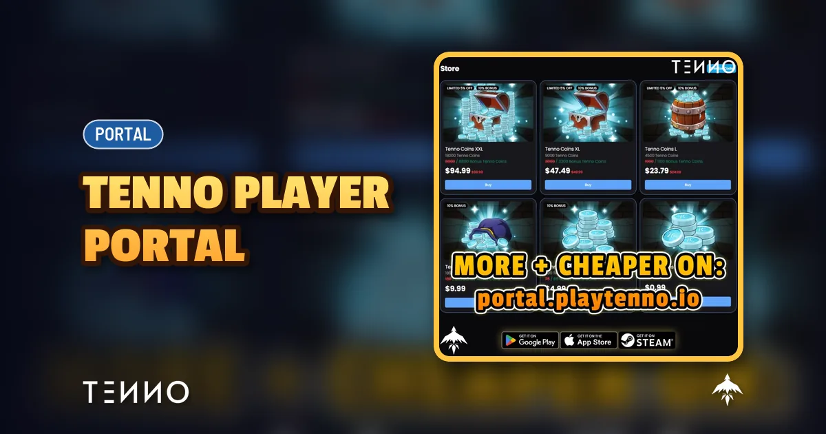 Tenno Player Portal – Fast Direct Coin Purchases with 10% Bonus - Tenno Ultimate Ninja RPG Wiki