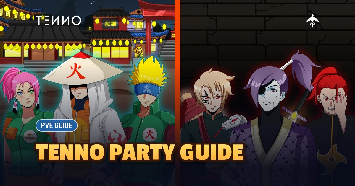 Tenno Party Guide: Friends, Recruits and Co-op Play - Tenno Ultimate Ninja RPG Wiki