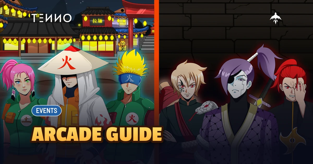 Arcade in Tenno: Event Mini-Game Guide - Tenno Ultimate Ninja RPG Wiki
