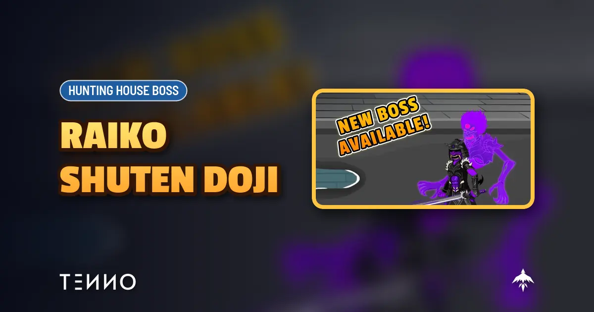 Raiko Shuten-Doji Arrives in the Hunting House Arena - Tenno Ultimate Ninja RPG Wiki