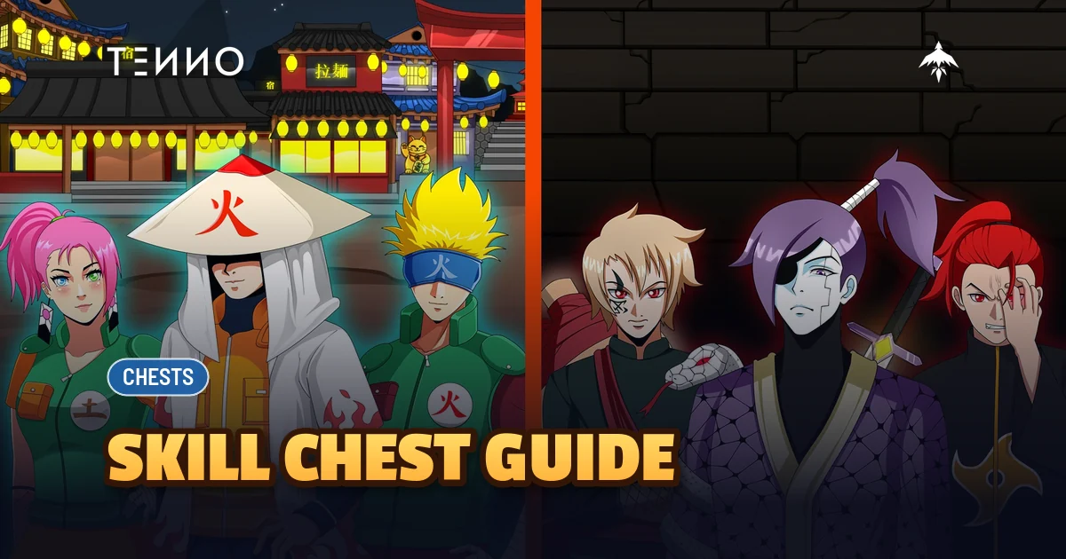 Skill Chest in Tenno: How It Works - Tenno Ultimate Ninja RPG Wiki