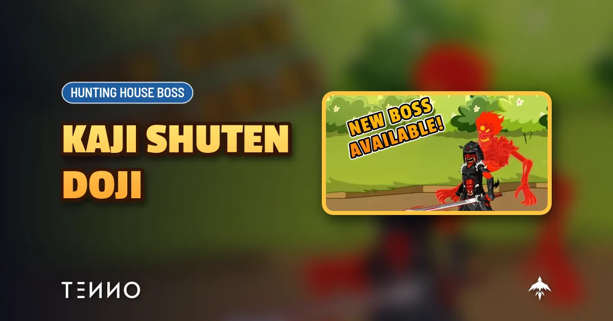 Kaji Shuten-Doji Arrives in Tenno Ninja RPG Hunting House - Tenno Ultimate Ninja RPG Wiki