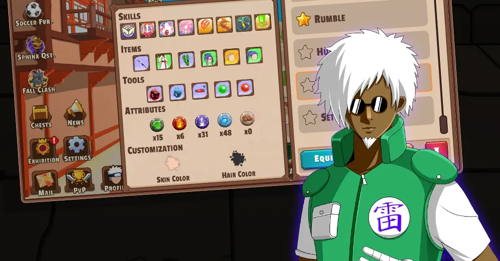 Tenno Update: Improved Sets Feature! - Tenno Ultimate Ninja RPG Wiki